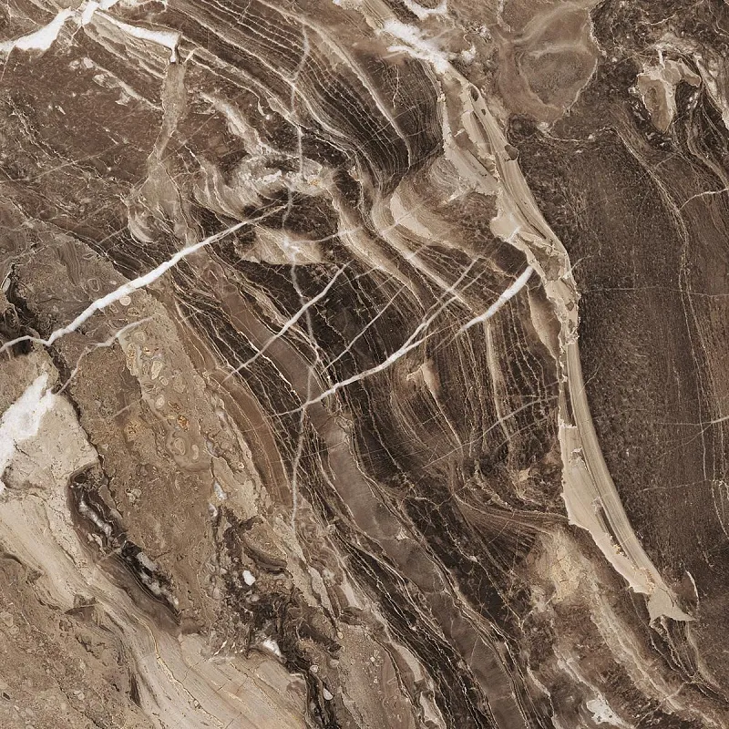 Керамогранит Идальго Arabesco Lite LLR 60x60 коричневый - фото 1