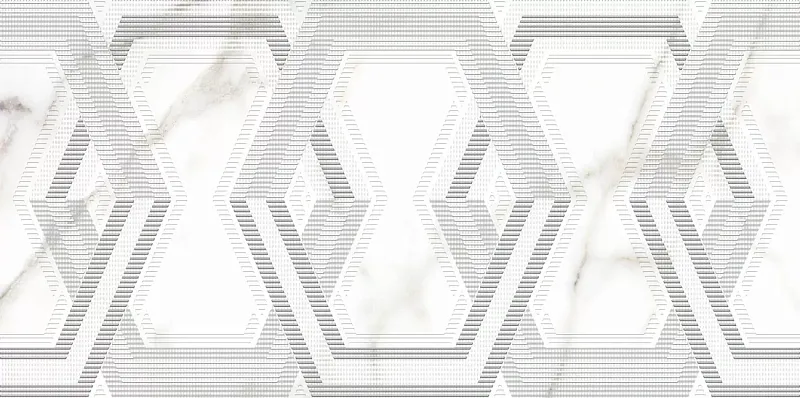 Декор Alma Ceramica Grigio DWU09GRG017 24.9x50 - фото 1