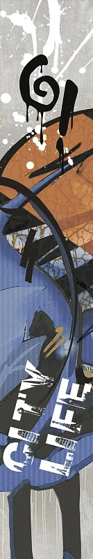 Керамогранит Grasaro Staten Multicolor 20x120 G-573/MR/200x1200x11 - фото 1