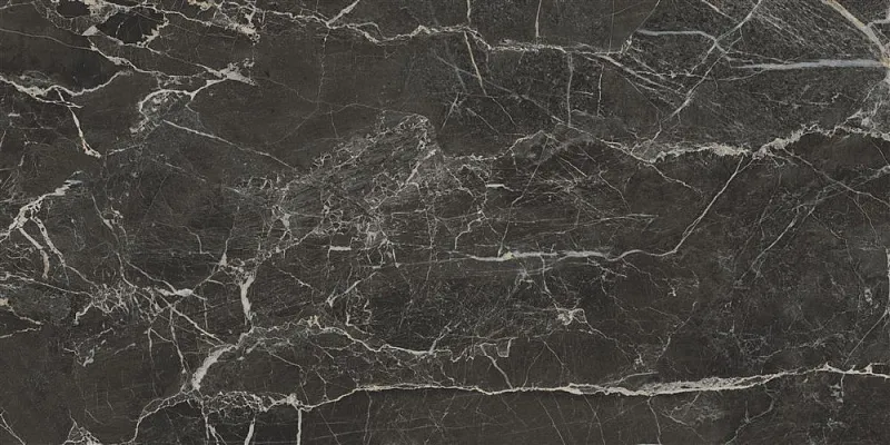 Керамогранит Vitra Marmori Сан Лорен Черный 60x120 полированный - фото 1
