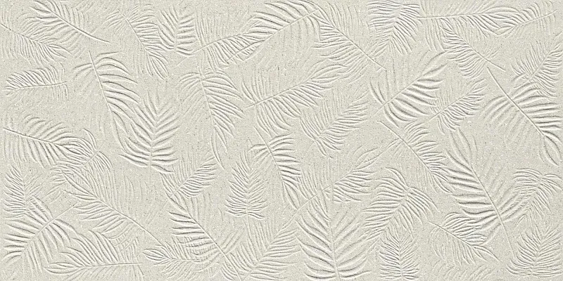 Керамическая плитка Atlas Concorde Italy 3D Wall Carve Leaf Pearl Matte 40x80 A58A - фото 1