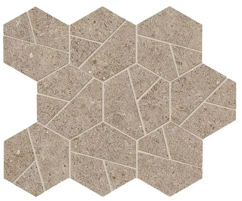 Мозаика Atlas Concorde Italy Boost Stone Clay Mosaico Hex 25x28.5 A7CW - фото 1