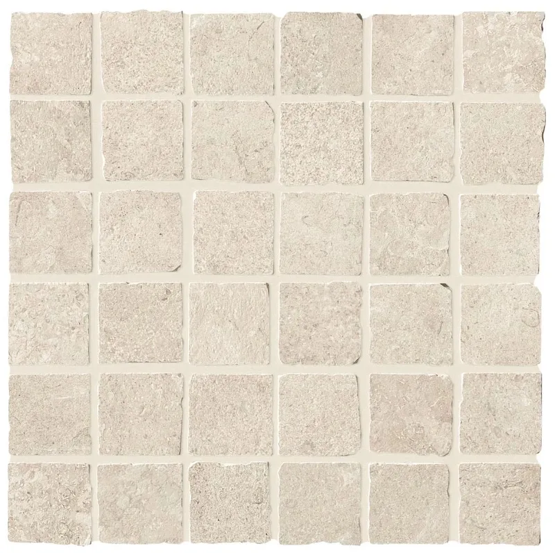 Мозаика Atlas Concorde Italy Lims Ivory Mosaico Tumbled 30x30 A3HK - фото 1