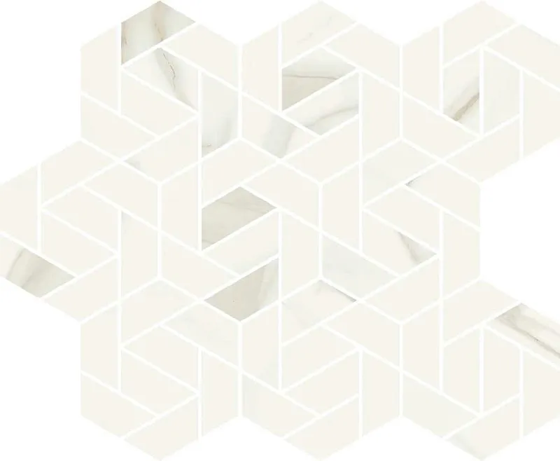 Мозаика Италон Metropolis Calacatta Gold Icon 28,6x34,7 - фото 1