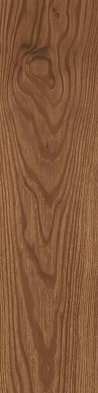 Керамогранит (L4) Лапарет Italo коричневый 14.7x59.4 матовый - фото 1