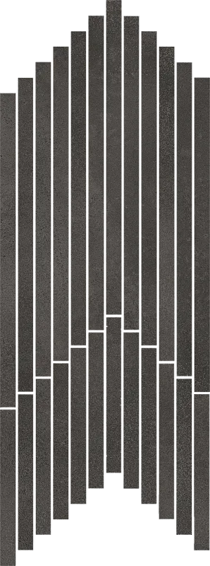 Мозаика Coliseumgres Линате Браун Стрип 17.7x53.3 - фото 1