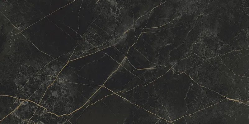 Керамогранит Идальго Sandra Black Olive MR 60x120 черный - фото 1