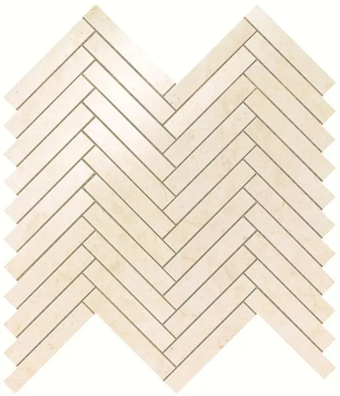 Мозаика Atlas Concorde Italy Marvel Stone Cream Prestige Herringbone Wall 30.5x30.5 9SHE - фото 1