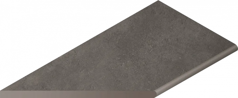 Бортик закругленный левый Италон Millennium X2 Black 30x60 - фото 1