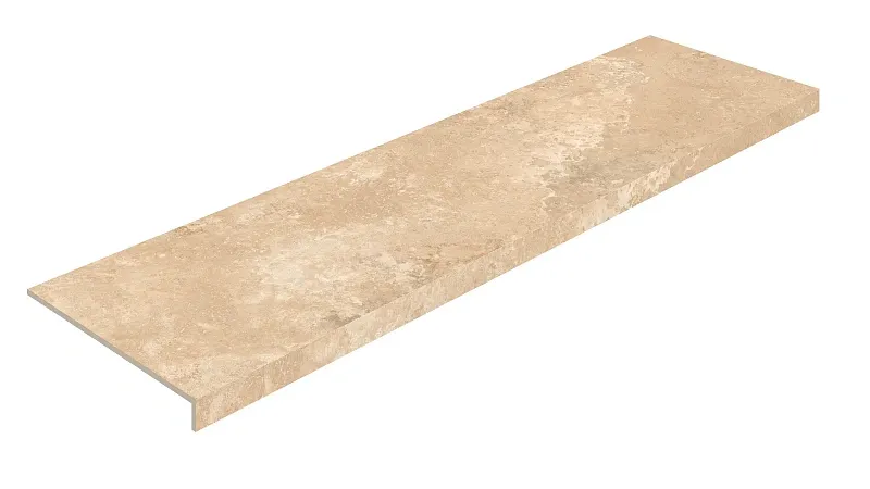 Ступень Coliseumgres Аурелия Беж фронтальная 620070002850 бежевый 33x120 - фото 1