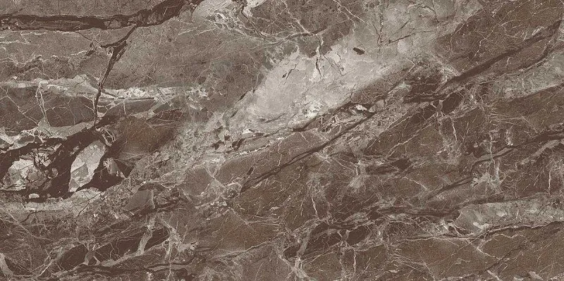 Керамогранит Лапарет Kenya Coffee коричневый 60x120 полированный - фото 1