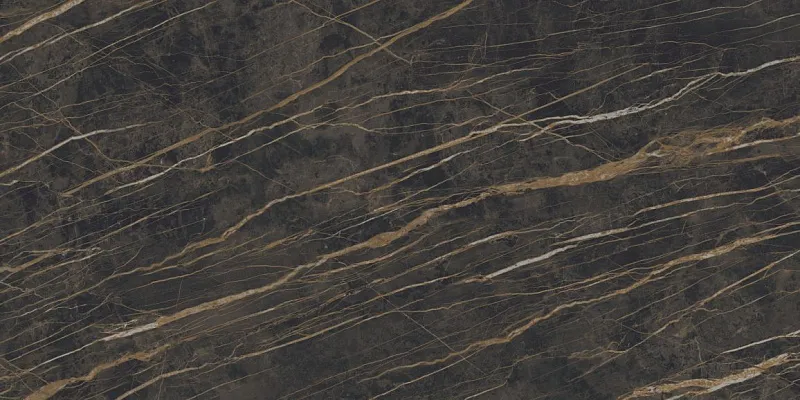 Керамогранит Ламинам I Naturali Marmi Noir Desir 162x324 LAMF009191_IT - фото 1