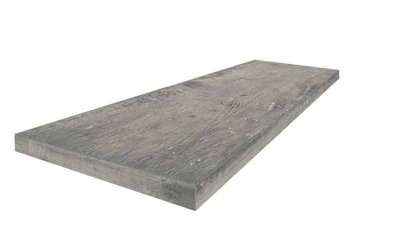 Ступень угловая левая Coliseumgres Brenta Grey 33x90 - фото 1