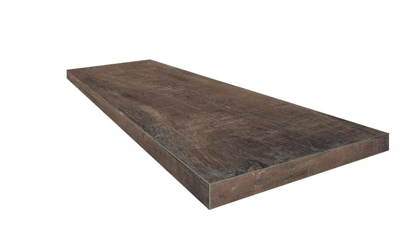 Ступень угловая правая Coliseumgres Brenta Brown 33x90 - фото 1