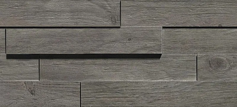 Мозаика Atlas Concorde Italy Axi Grey Timber Brick 3D 20x44 AMWD - фото 1