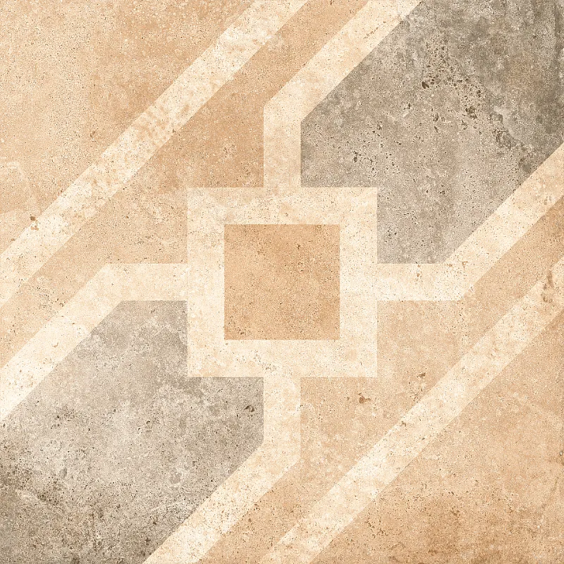 Вставка Grasaro Tivoli Grey 9.5x9.5 G-242/S/t04/95x95x9 - фото 1