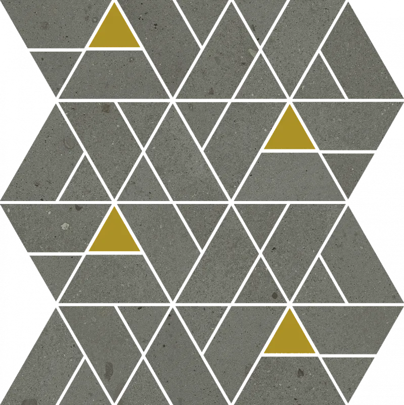 Мозаика Италон Авангард Блэк Люксор 620110000242 черный 30.7x30.9 - фото 1