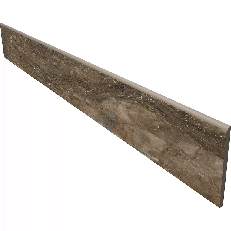 Плинтус Estima BR04 Bernini Dark Brown 7x60 коричневый неполированный - фото 1