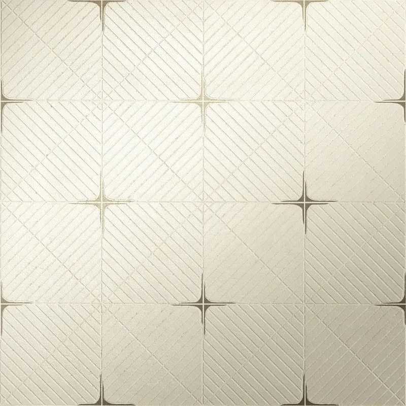 Мозаика Atlas Concorde Italy Marvel Travertine White Cross Diamond 60x60 AF9S - фото 1