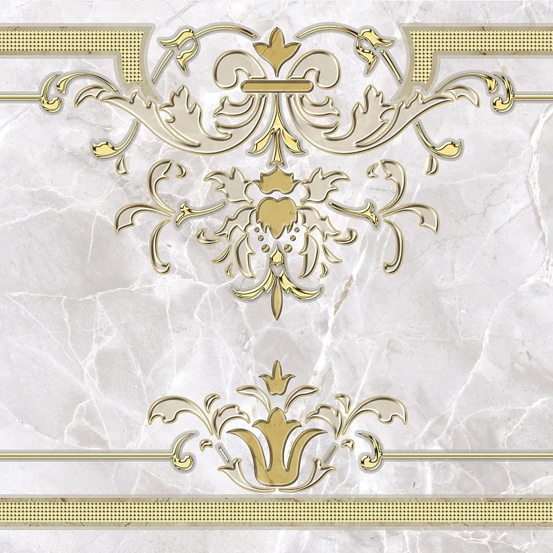 Декор Alma Ceramica Olimpia DFU03OLP004 41.8x41.8 - фото 1