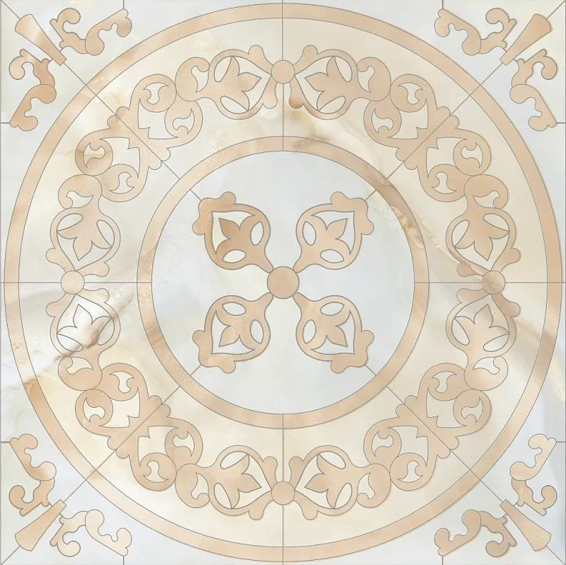 Декор Kerranova Onice Pearl 120x120 K-90/LR/d03-cut/1200x1200x10 - фото 1