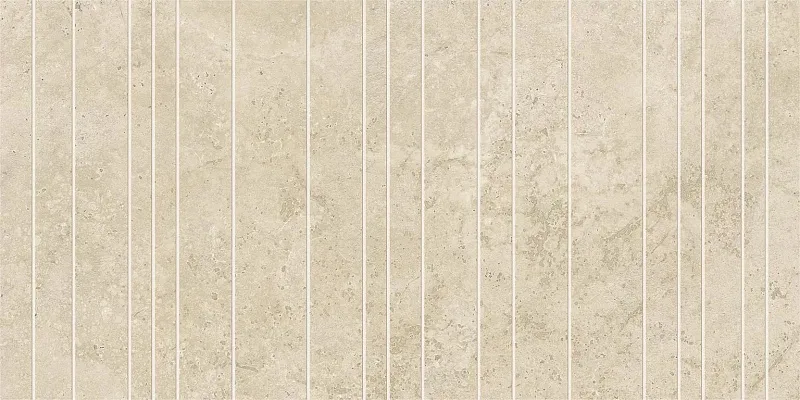 Декор Atlas Concorde Italy Marvel Travertine Pearl Cross Chiselled Urban Grid 29.5x60 AF9R - фото 1
