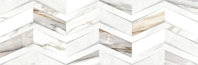 Керамическая плитка Delacora Delta Chevron WT15DLA55R 24.6x74 - фото 1