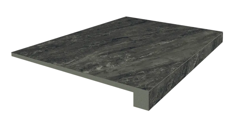 Ступень фронтальная Coliseumgres Firenze Nero 33x90 - фото 1