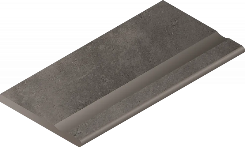 Бортик с выемкой закругленный Италон Millennium X2 Black 30x60 - фото 1