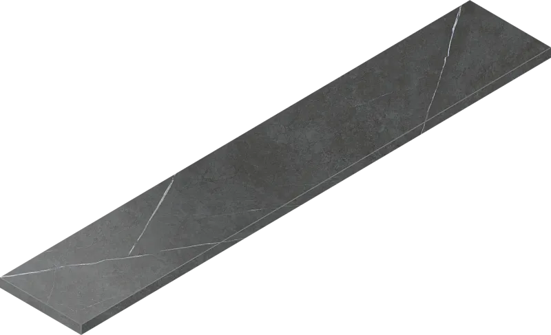 Ступень угловая левая Италон Metropolis Imperial Black 33x160 - фото 1