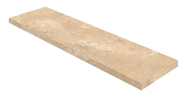 Ступень Coliseumgres Аурелия Беж угловая правая 620070002852 бежевый 33x120 - фото 1