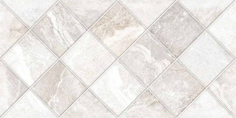 Керамическая плитка Alma Ceramica Персей TWU2550PRS14 белый 24.9x50 - фото 1