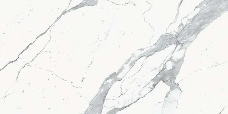 Керамогранит Ламинам I Naturali Marmi Bianco Statuario Venato Luc 162x324 LAMFF00439_IT - фото 1