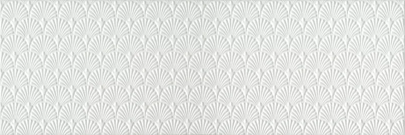 Керамическая плитка Kerama Marazzi Гарса структура белый матовый обрезной 25x75 12154R - фото 1