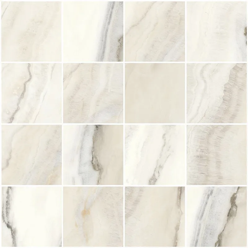 Мозаика Vitra MarbleSet Арабескато Норковый R9 30x30 лаппатированный - фото 1