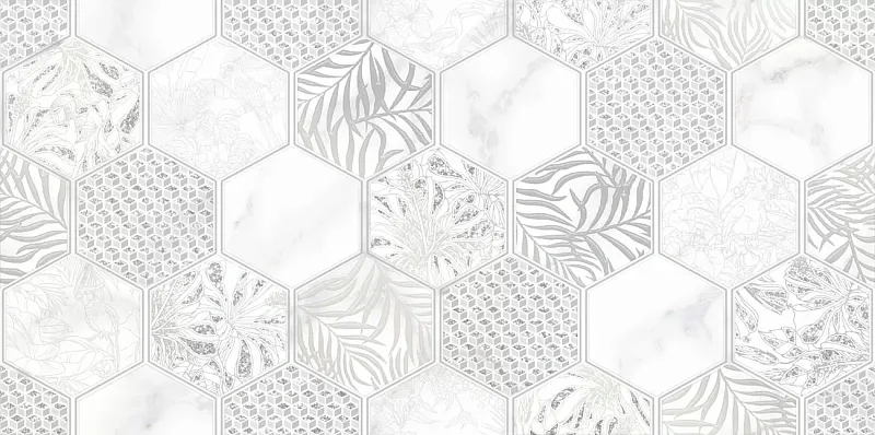 Декор Alma Ceramica Grigio DWU09GRG027 24.9x50 - фото 1