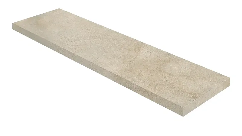 Ступень Coliseumgres Монца Крим угловая правая 620070003006 кремовый 33x120 - фото 1