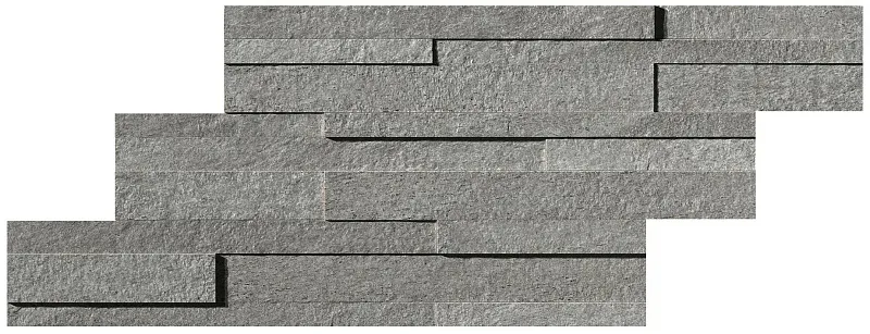 Декор Atlas Concorde Italy Klif Grey Brick 3D 28x55 AN7M - фото 1