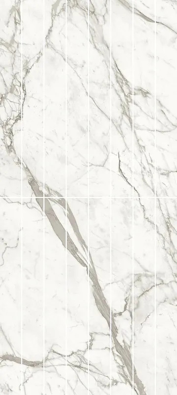 Керамогранит Atlas Concorde Italy Marvel Shine Statuario Supremo Scenic Bookmatch A Polished 120x278 A43O - фото 1