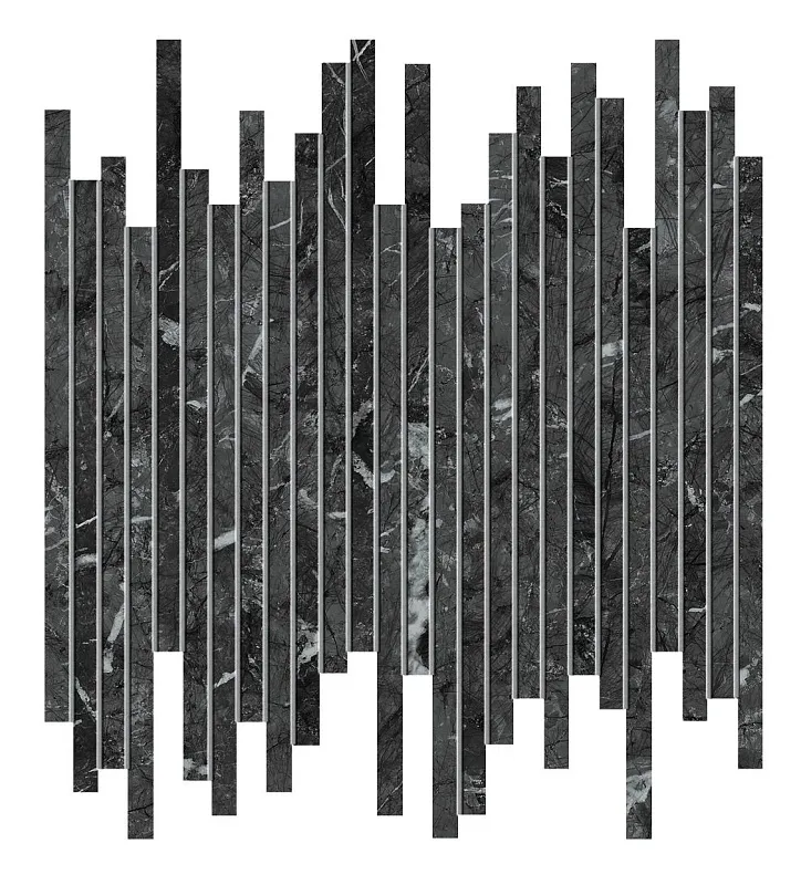 Мозаика Atlas Concorde Italy Marvel Dream Grigio Intenso Line 30.5x26 AOU5 - фото 1