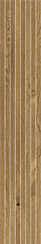 Декор ColiseumGres Натура Нат Татами 610110001101 коричневый 20x120 - фото 1