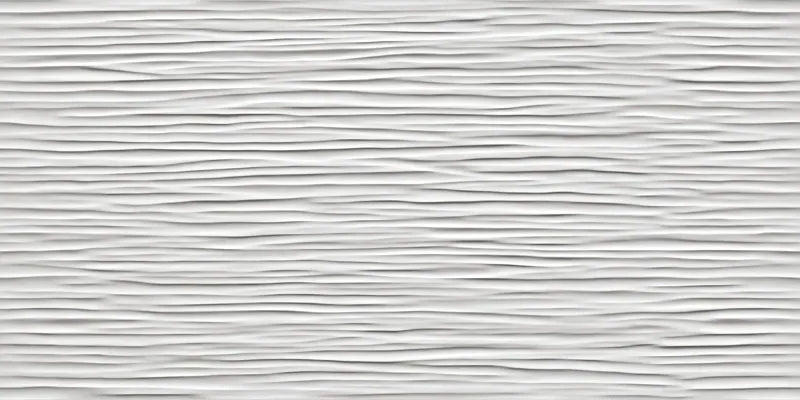 Керамическая плитка Atlas Concorde Italy 3D Wall Design Wave White Glossy 40x80 8DWG - фото 1