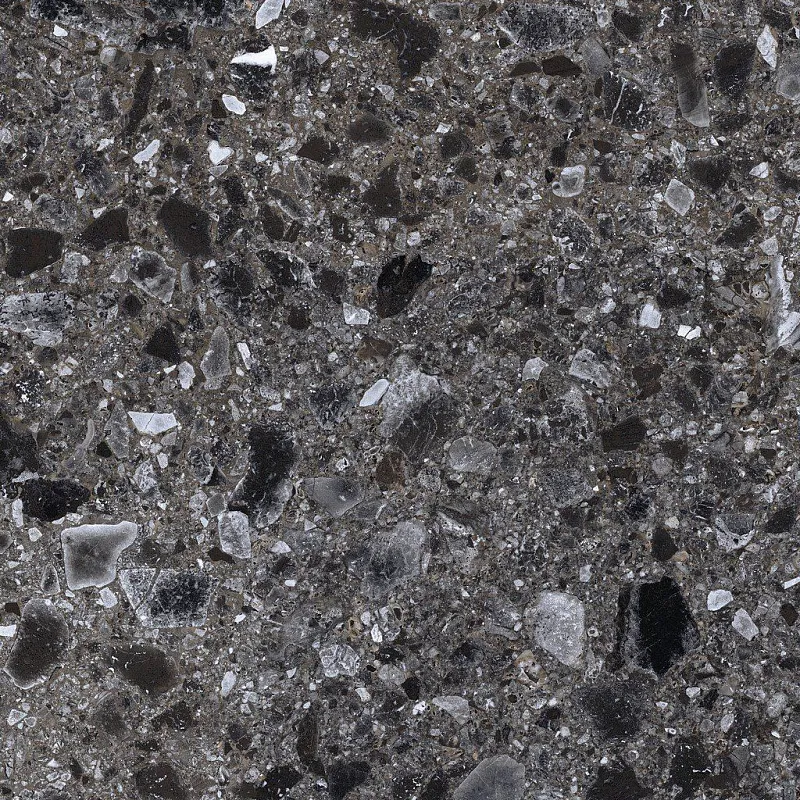 Керамогранит Terrazzo Dark Grey 60x60 K-333/MR/600x600x9 - фото 1
