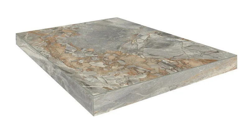 Ступень угловая правая Coliseumgres Verona Grigio 33x45 - фото 1