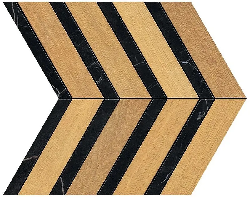 Декор Atlas Concorde Italy Heartwood Malt Marble Chevron 29.4x28.7 AO3K - фото 1