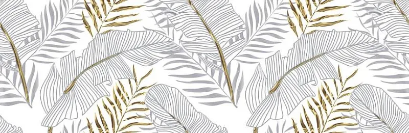 Декор Ласселсбергер Диаманте 2 листья 20x60 - фото 1