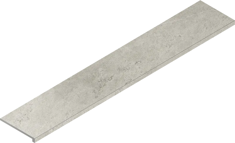 Ступень угловая правая Италон Metropolis Absolut Silver 33x160 - фото 1