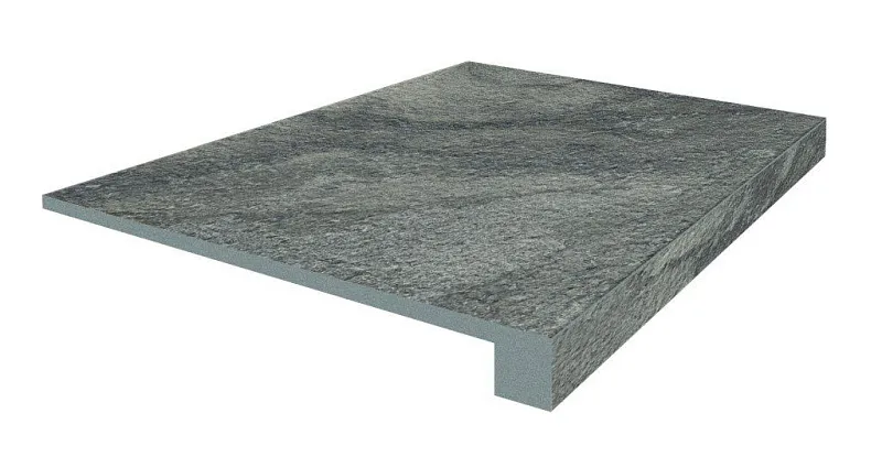 Ступень фронтальная Coliseumgres Sanremo Grigio 33x45 - фото 1
