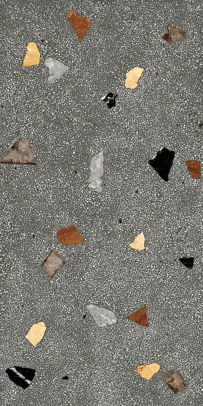 Керамогранит ColiseumGres Палладио Блэк Рет 610010002691 черный 60x120 - фото 1