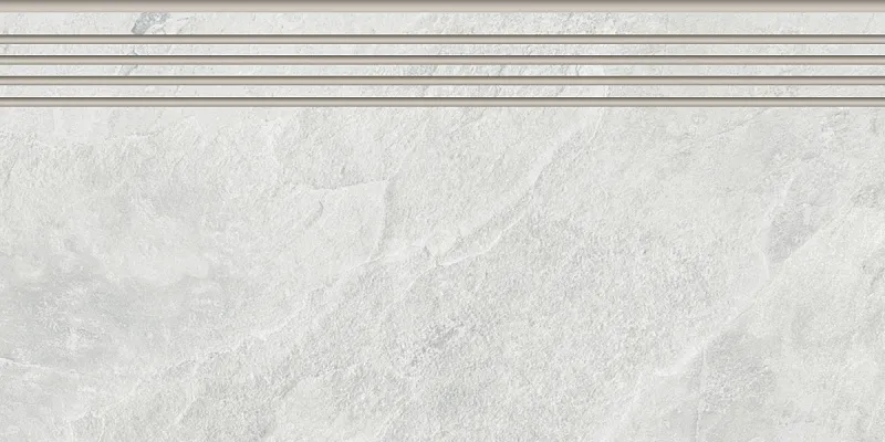 Ступень Керранова Krater Light Grey K-2210/SR/st01/300x600x9 серый - фото 1